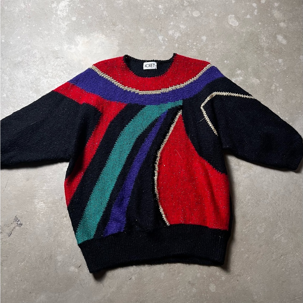 Colorful Geometric Sweater - Picture 2 of 3
